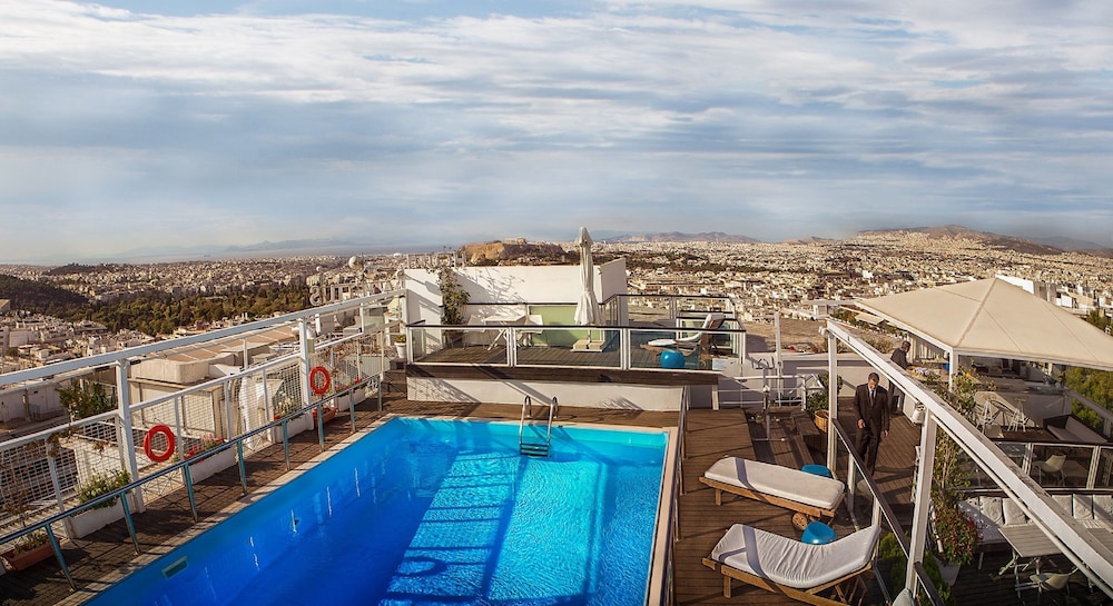 Book St George Lycabettus Hotel In Athens Hotels St George Lycabettus Hotel Athens Rooftop Pool