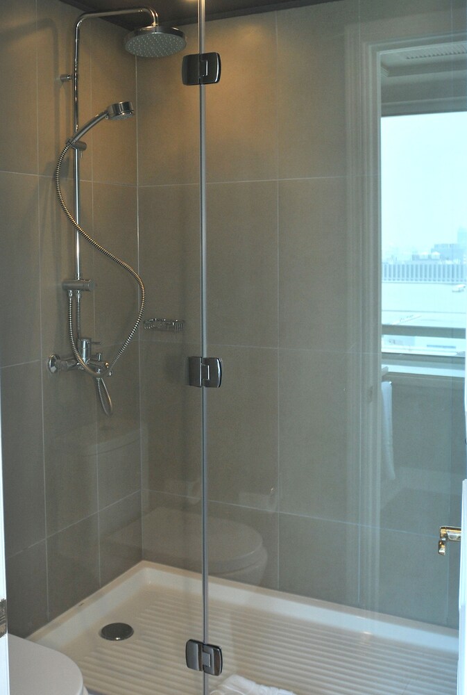 圣地亚哥广场 nh 集团酒店, 圣地亚哥, 标准双人房, 浴室淋浴