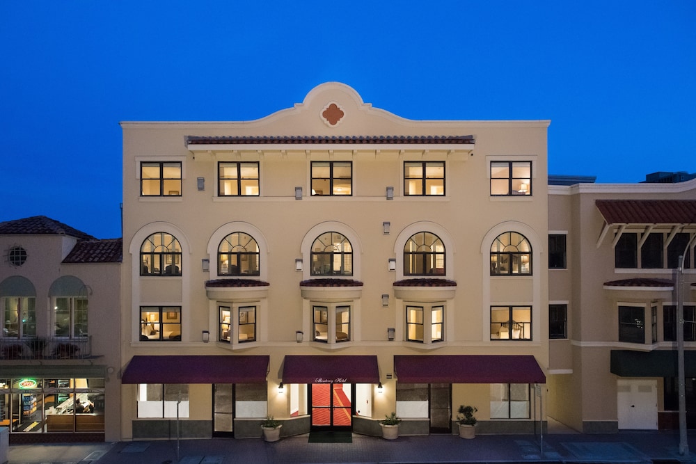 Book The Monterey Hotel In Hotels The Monterey Hotel Front Evening Night