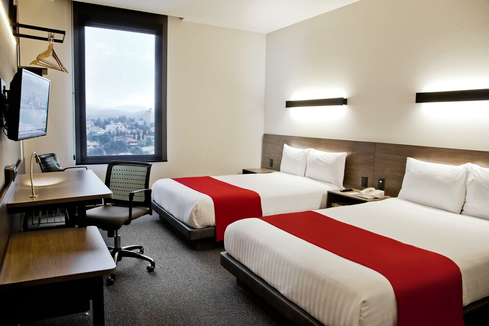 阿巴斯托斯中央城市快捷酒店, 墨西哥城, 标准客房, 2 张双人床, 客房