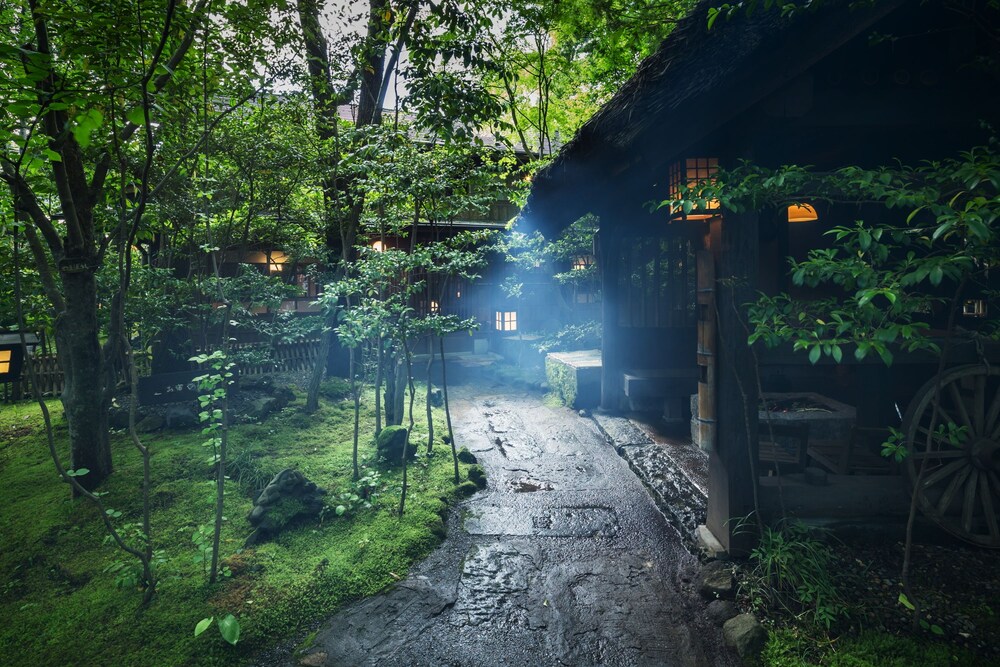 黒川温泉 お宿 のし湯 静かで風情ある露天風呂付きの温泉旅館 宿泊予約はホテルズドットコム