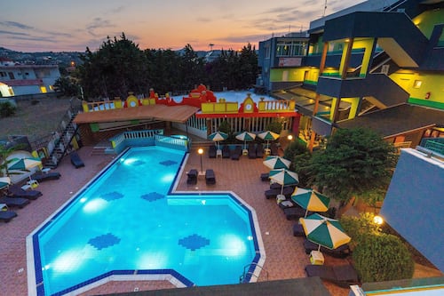 Grecian fantasia resort booking