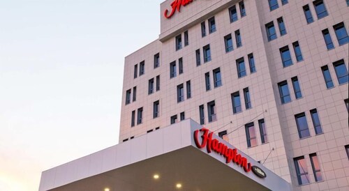 Book Hampton By Hilton Ufa Russia In Hotels Hampton By Hilton Ufa Russia Exterior Detail