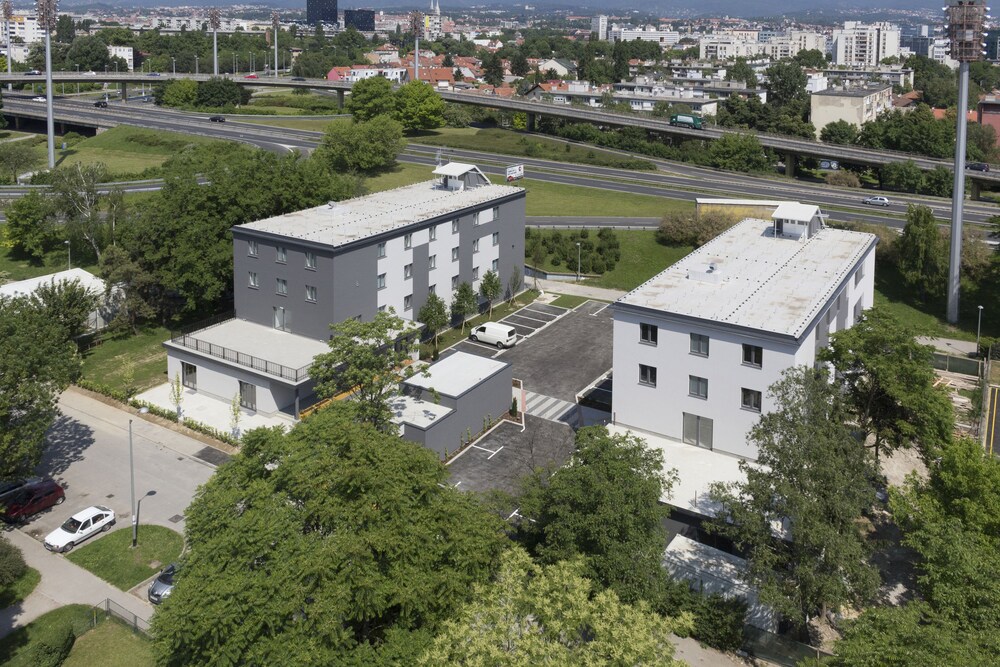 Book The Loop Hotel In Zagreb Hotels The Loop Hotel Zagreb Aerial View