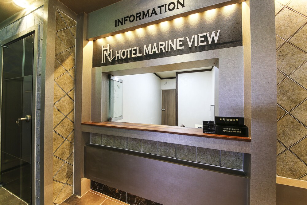 海景酒店, 釜山, 前台