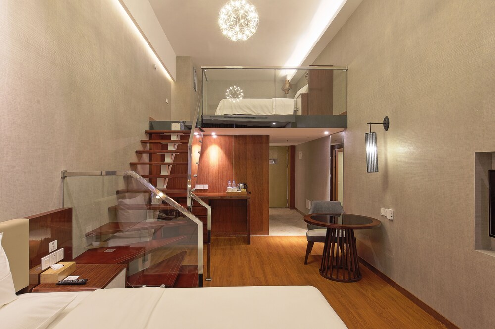 广州奥园公寓酒店, 广州市, 豪华复式大床房, 客房