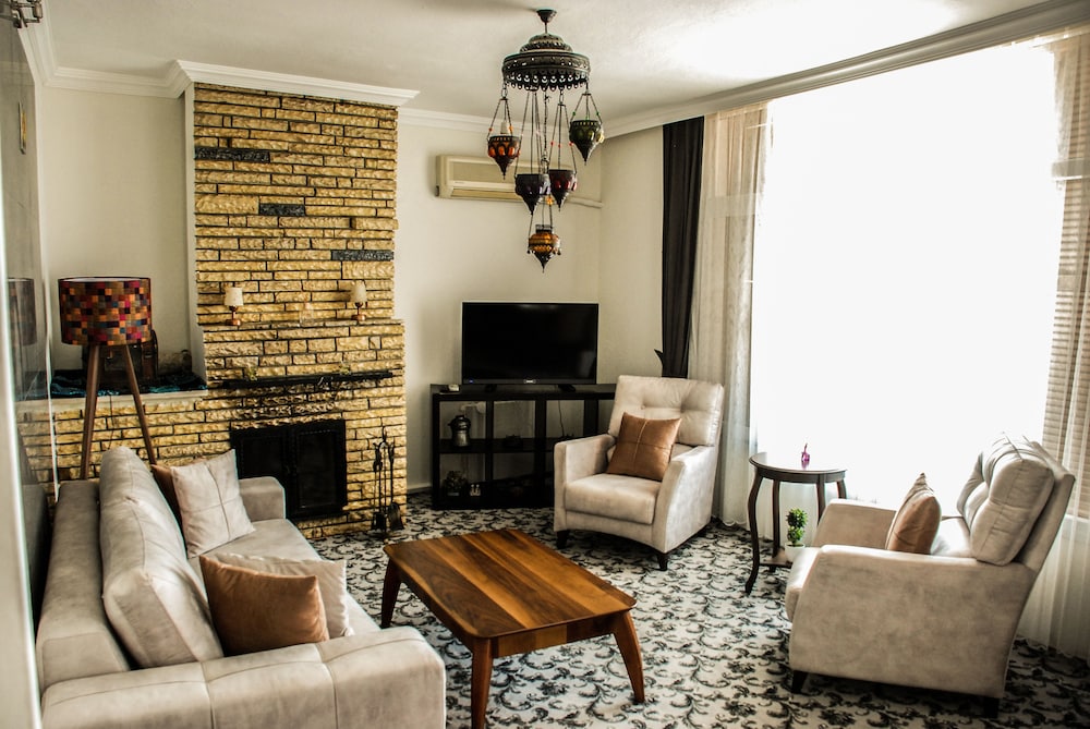 Foca Antik Hotel Turkey Accommodation S Foca Antik Hotel Suite Living Room