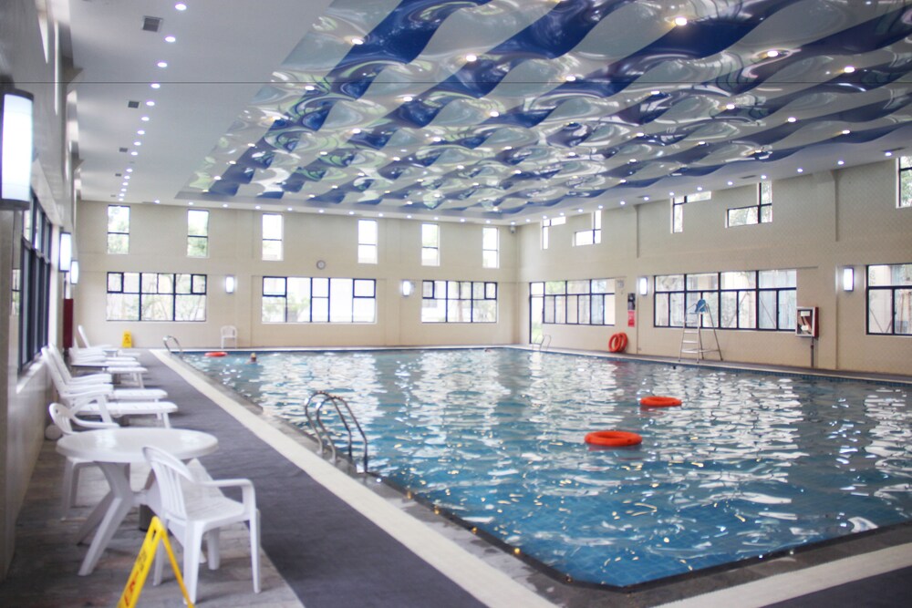 Book New Beacon Walden Hotel In Huanggang Hotels New Beacon Walden Hotel Huanggang Indoor Pool