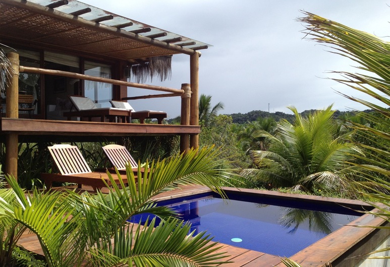 Txai Resort - Relais&Châteaux, Itacaré, Bangalô premium, Hidromassagem externa