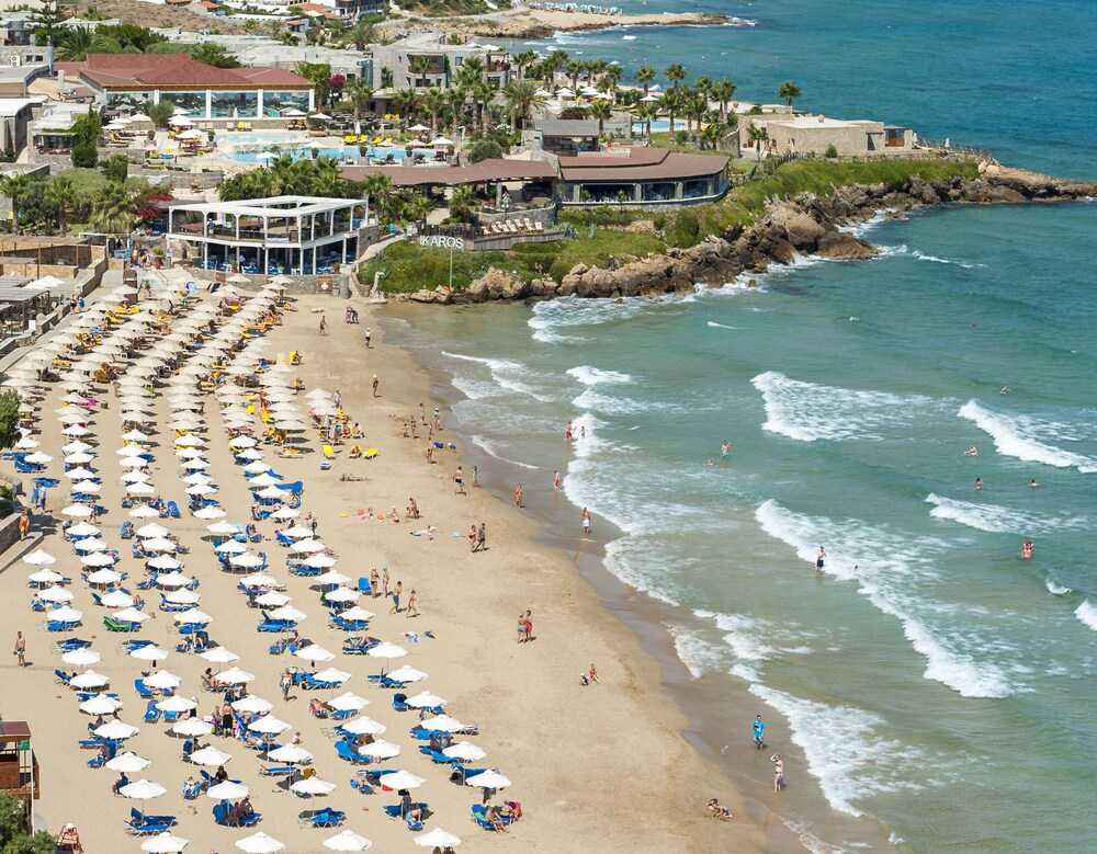 Ikaros Beach Resort Spa In Malia Hotels Ikaros Beach Resort Spa Malia Strand
