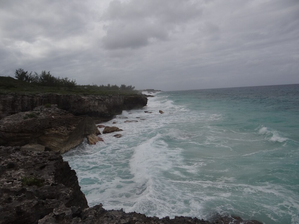 high seas as seen on hgtvs bahamas life ocean view, open-plan