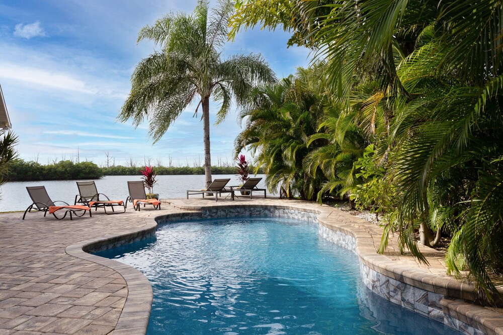 waterfront-dolphins-manatees-pool-dock-beach-beagle point!