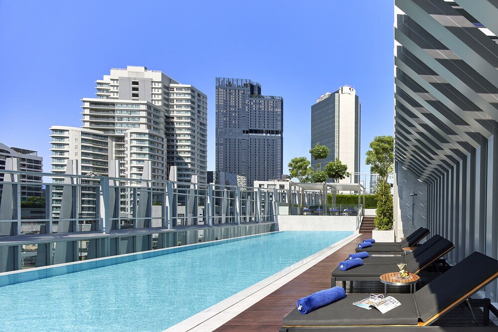 サマーセット メゾン アソーク バンコク Sha Extra Plus バンコク の宿泊予約 ホテルズドットコム