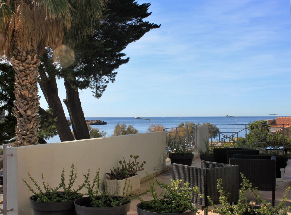 双人房, 露台, 海景 - 露台