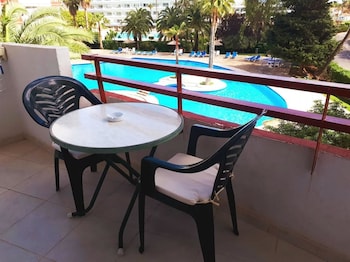 Bilde av Studio in Alcúdia, With Wonderful Mountain View, Pool Access, Furnished Terrace - 700 m From the Beach i Alcúdia
