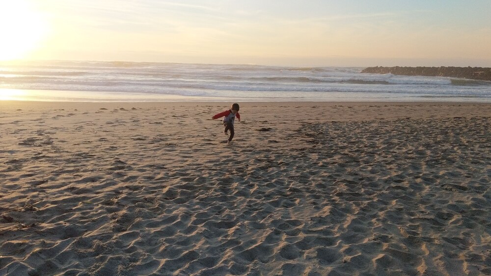 relaxing home for families a short walk from the beach on a