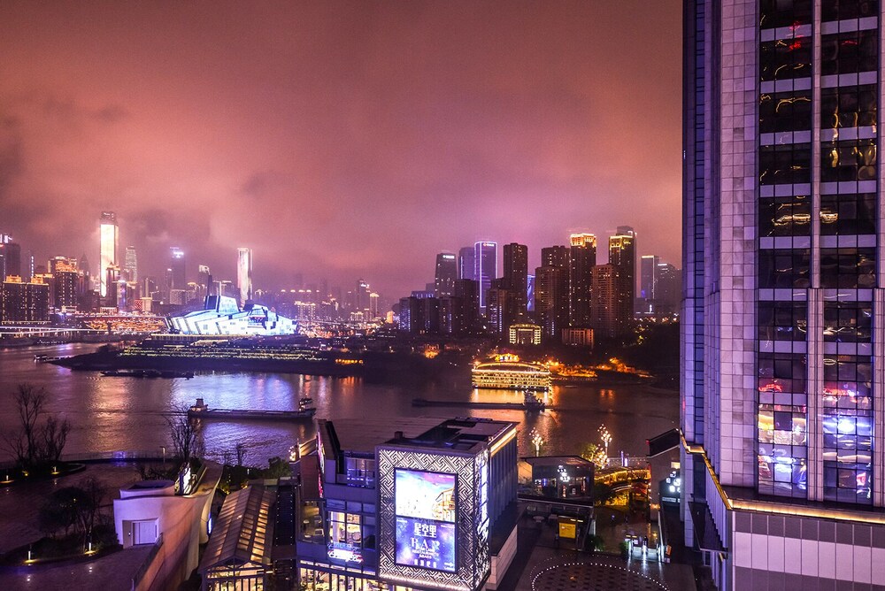 映月池.跃层江景房 - 城市风光