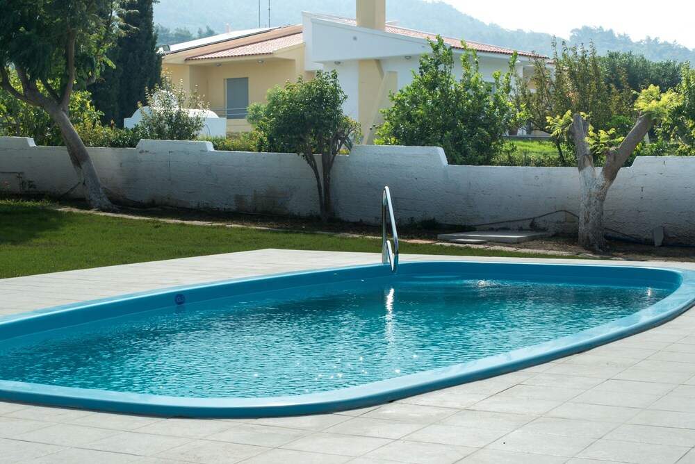 别墅, 私人游泳池 - 阳台