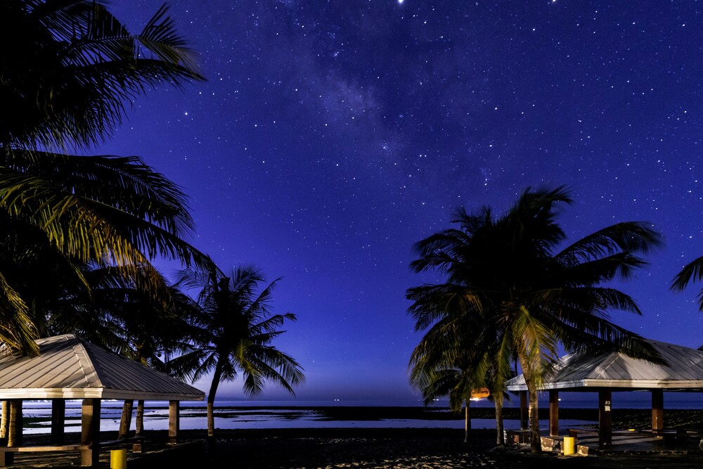 酒店正门 - 夜景