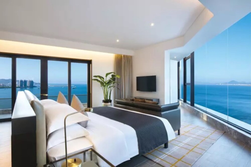 铂金海景套房 - 客房