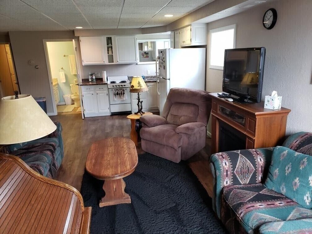 private lower level house available .