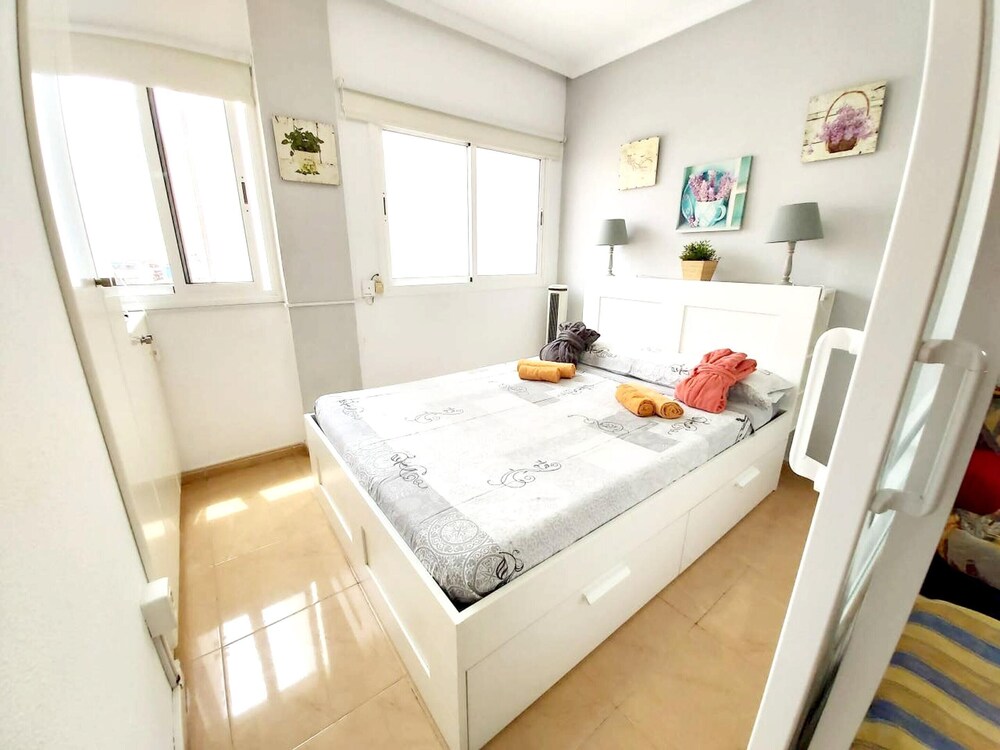 大加那利拉斯帕尔马斯 1 居公寓酒店 - 附无线上网 - 离海滩 30 米