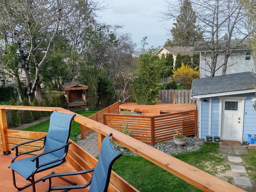 brightly lit home in victoria bc