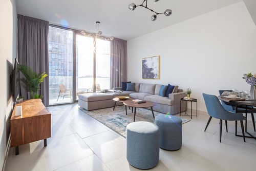 غرف نوم في نخلة جميرا