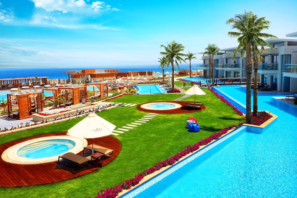 جناح ديلوكس - سرير ملكي - بمنظر للبحر (Lagoon) - منظر من غرفة الضيوف