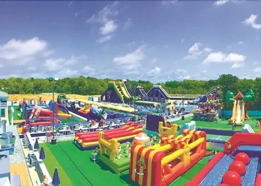 Inflatable park cape Clearance