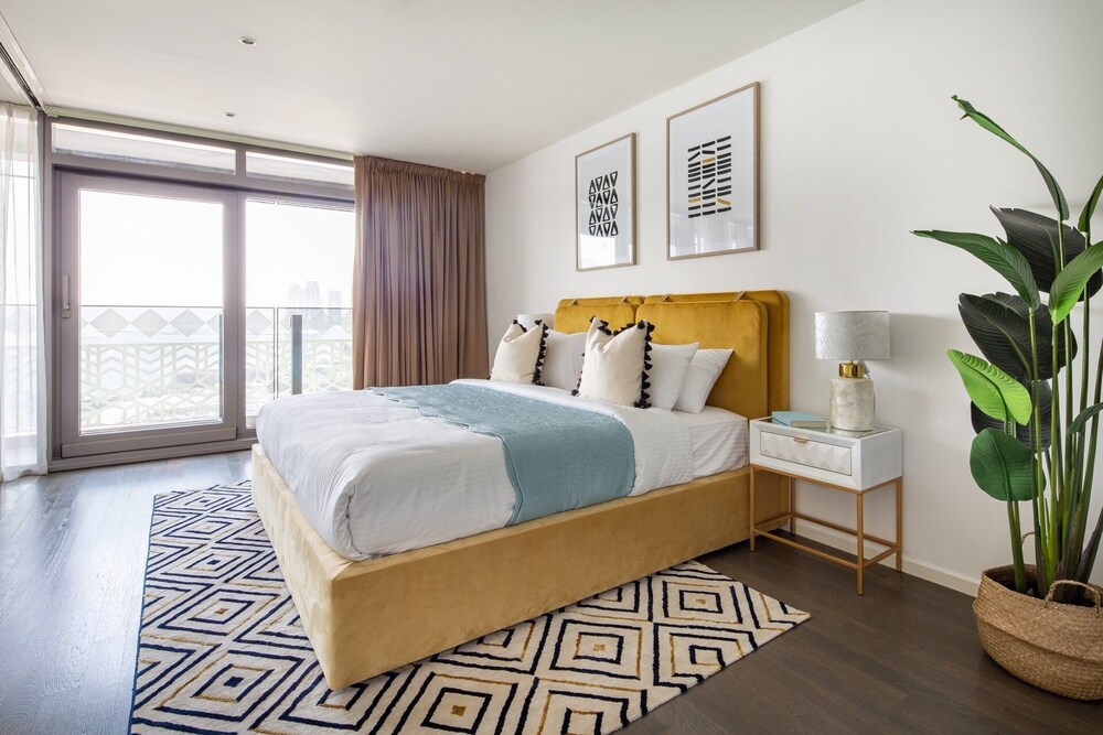 احجز شقة فسيحة ومنم قة بغرفة نوم واحدة في واجهة الجداف المائية في دبي قارن أسعار الفنادق في دبي