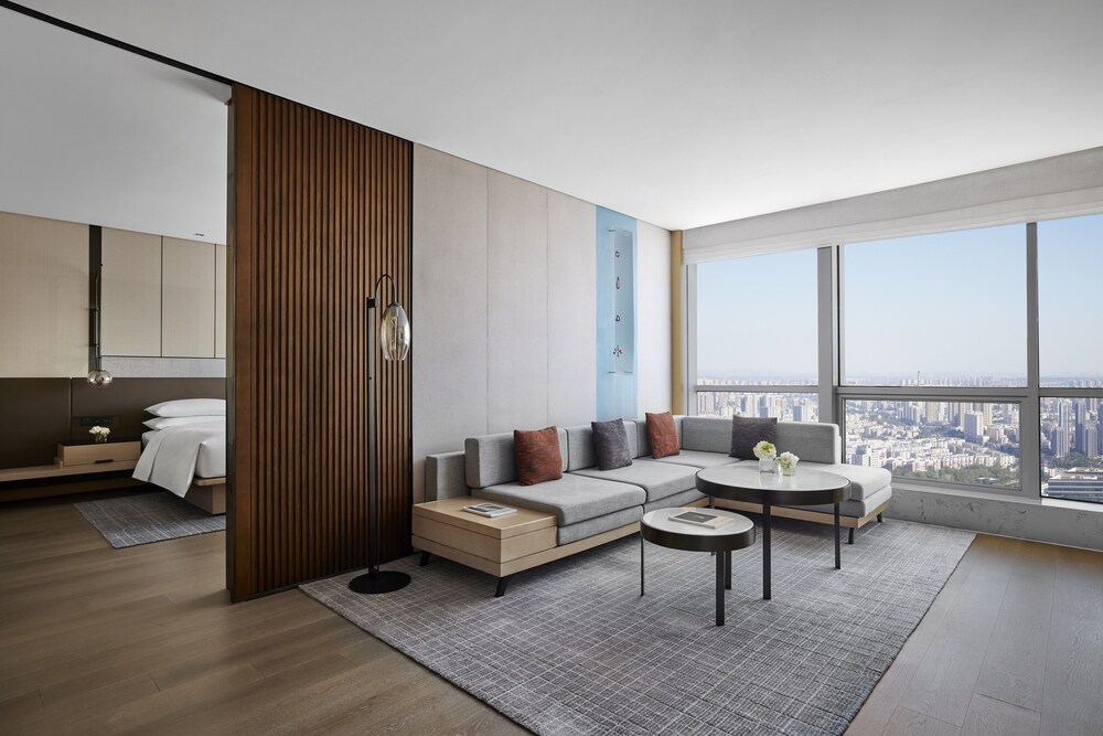 尊贵套房, 1 张特大床, 无烟房 - 起居区