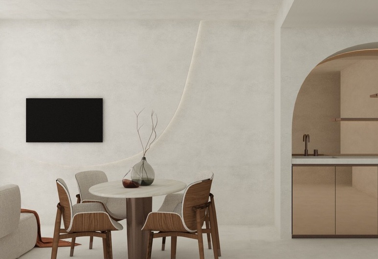 Brown Beach Corinthia a member of Brown Hotels, Loutraki-Agioi Theodoroi, Executive Suite Sea View with balcony, Living Area