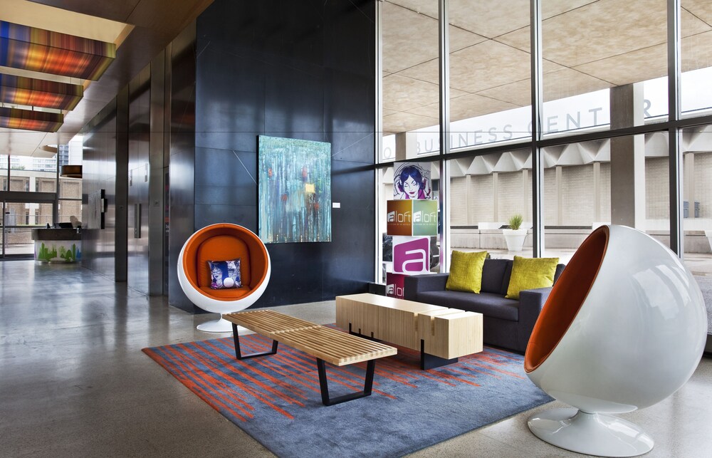 Book Aloft Tulsa Downtown In Hotels Aloft Tulsa Downtown Lobby