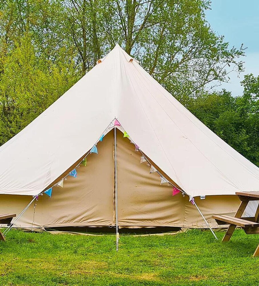 5 Meter Bell Tent Up to 5 Persons Glamping 16 em Harlow